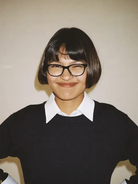 Retrato de Bia Quark, A Cientista, personagem do Joken Rush
