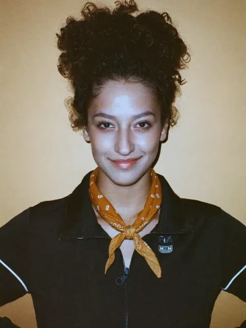 Retrato de Lia Prado, A Relâmpago, personagem do Joken Rush