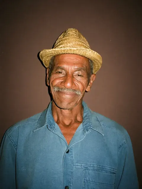 Retrato de Seu Bené, O Pescador de Jogadas, personagem do Joken Rush